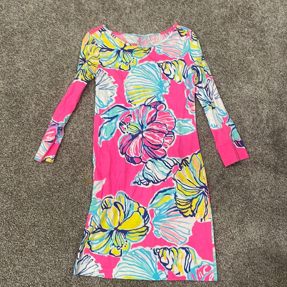 Lilly Pulitzer floral Marlowe dress